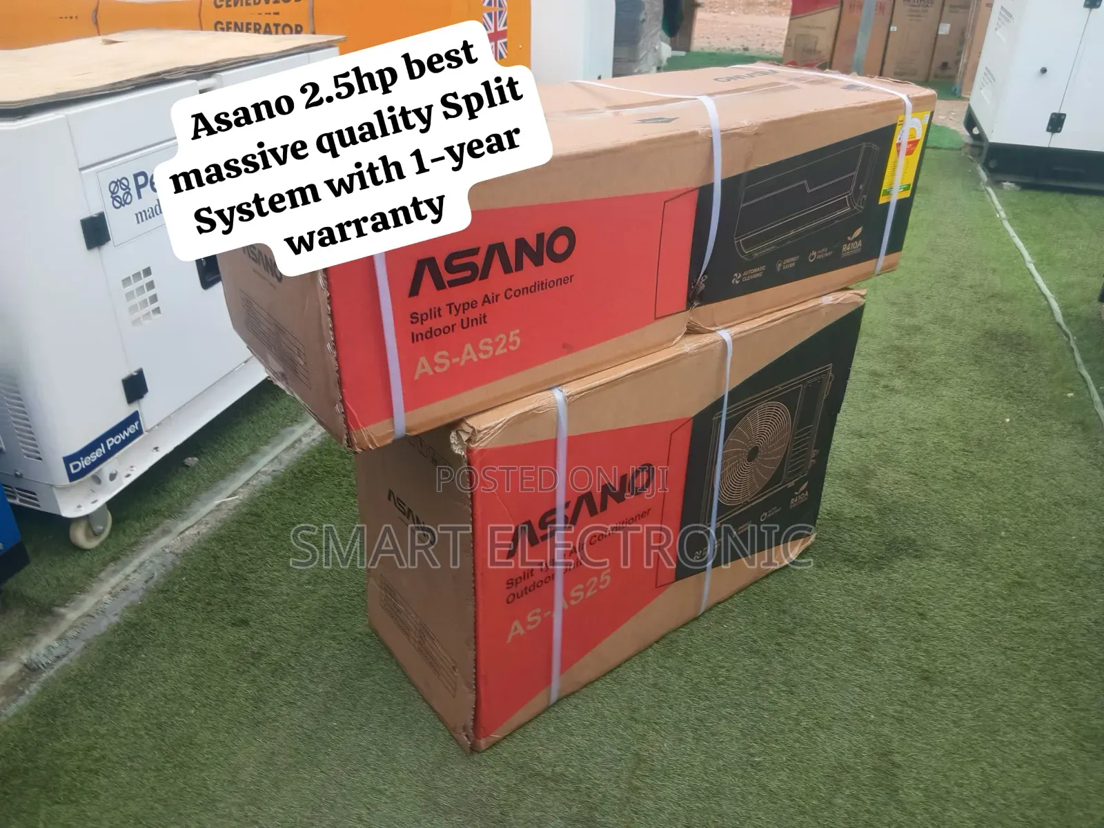 Asano 2.5HP Split Type Air Conditioner – Massive Cooling Performance