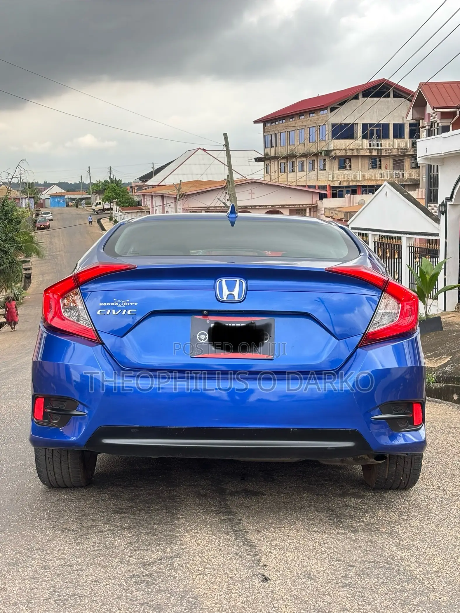 Honda Civic EX-L 4dr Sedan (1.5L 4cyl) 2017 Blue