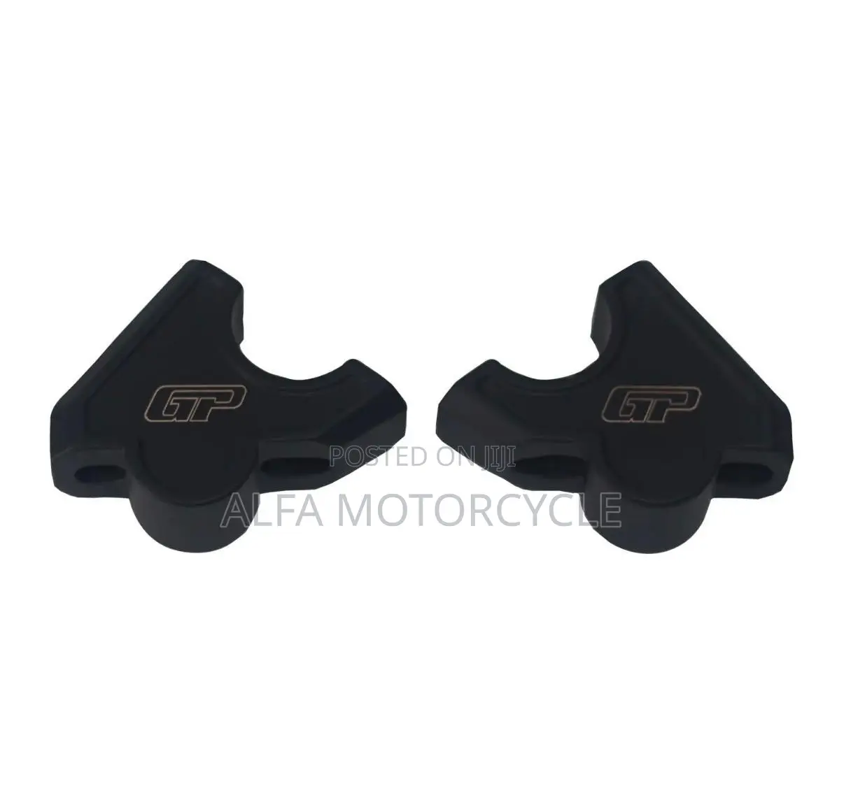 Handlebar Riser Black for Honda Africa Twin CRF1000L / CRF1100L