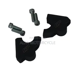 Handlebar Riser Black for Honda Africa Twin CRF1000L / CRF1100L