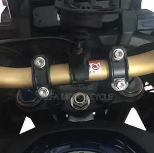 Handlebar Riser Black for Honda Africa Twin CRF1000L / CRF1100L