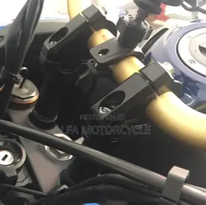 Handlebar Riser Black for Honda Africa Twin CRF1000L / CRF1100L