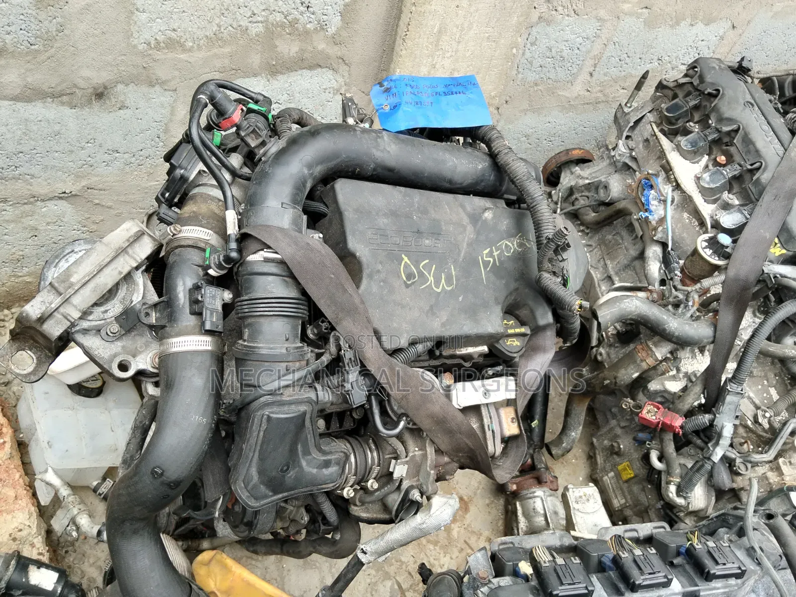 2015 Ford Focus 2.0L Engine With MANUAL TRANSMISSION