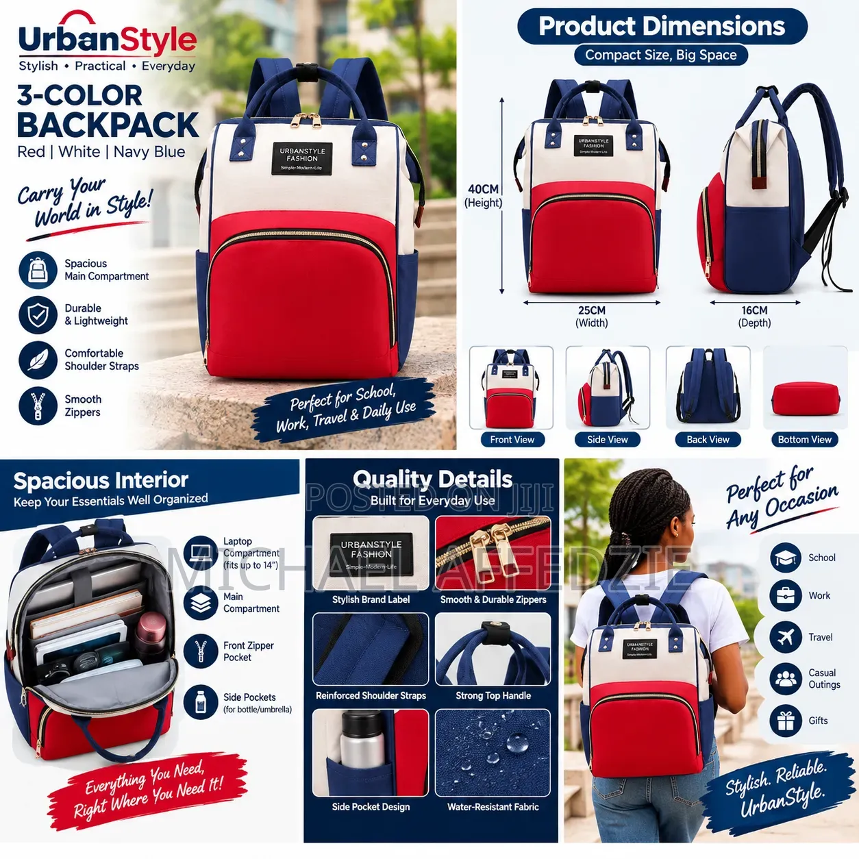 Multifunctional Travel Backpack