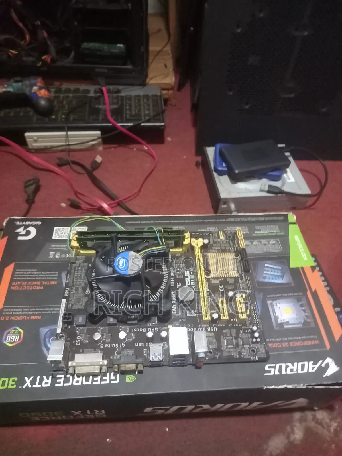 Gaming ASUS 4th Gen I7 Cpu,motherboard,16gb Ram an Cooler.