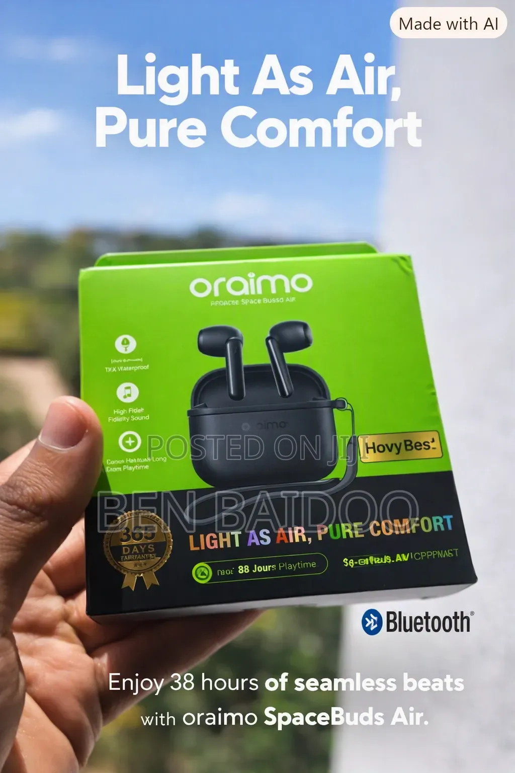 Oraimo Spacebuds Air+ (High Fidelity)
