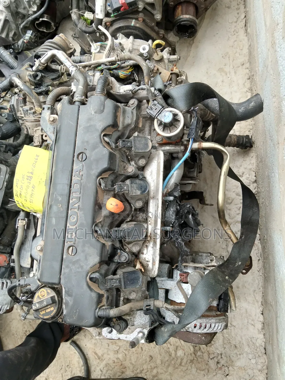 2012 to 2015 Honda Civic Complete Engine With Gearbox