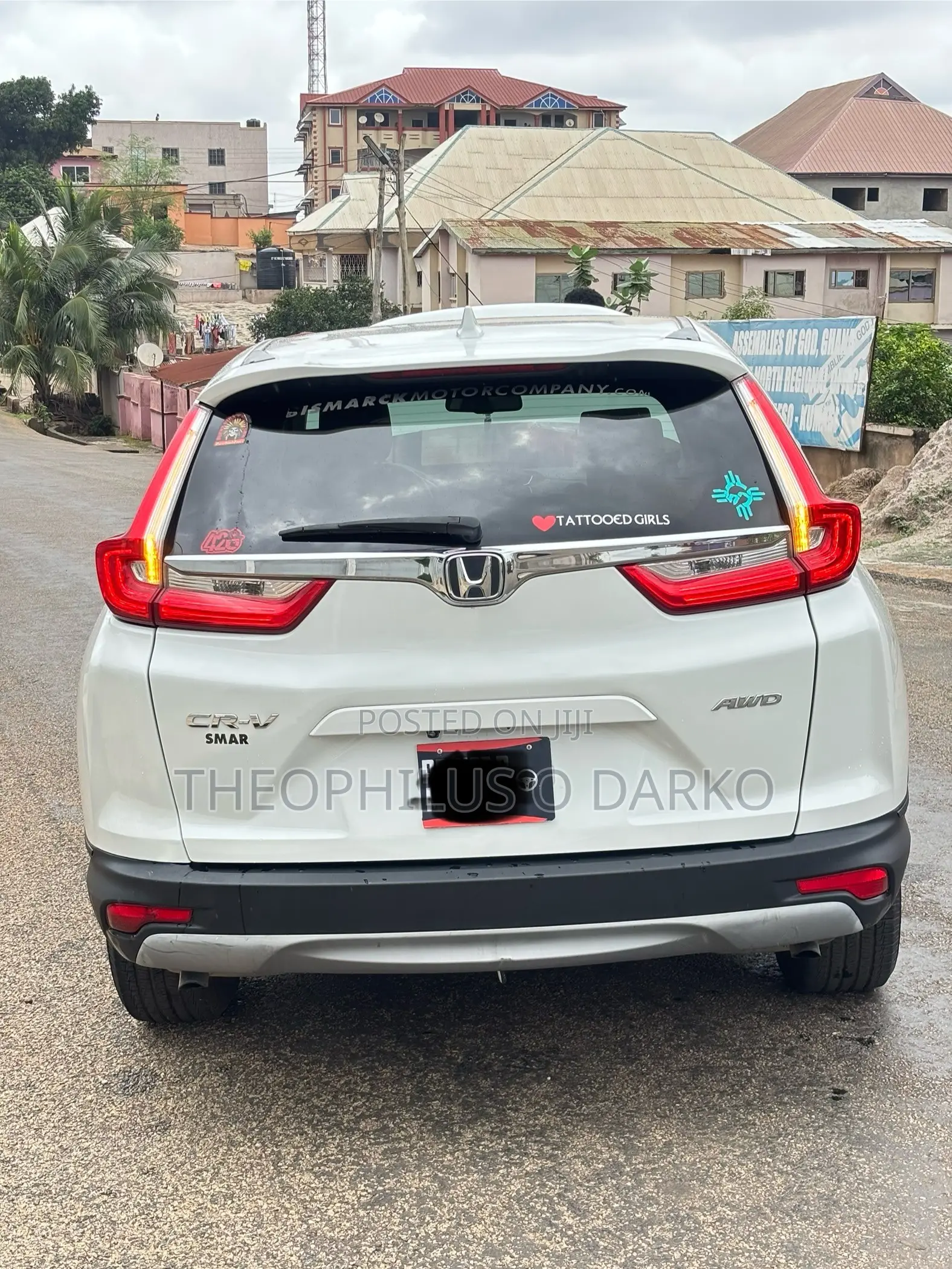 Honda CR-V EX-L AWD 2018 White