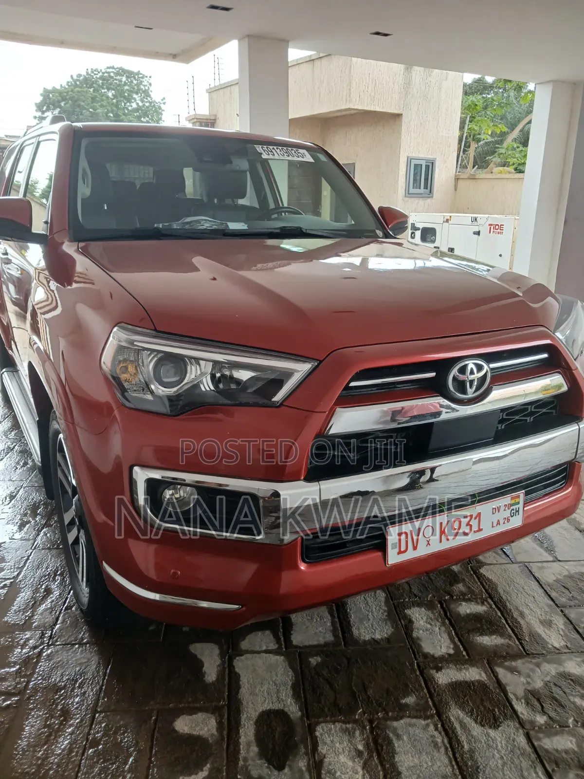 Toyota 4-Runner 2021 Red
