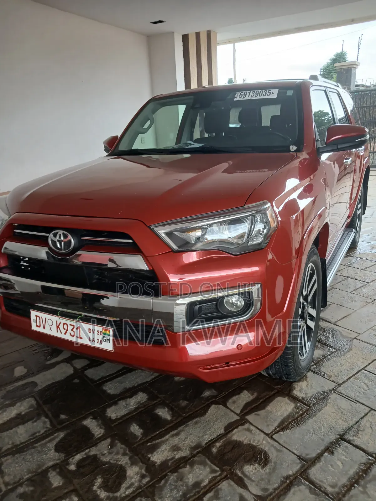 Toyota 4-Runner 2021 Red