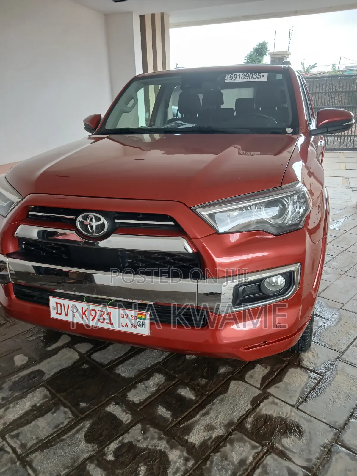 Toyota 4-Runner 2021 Red