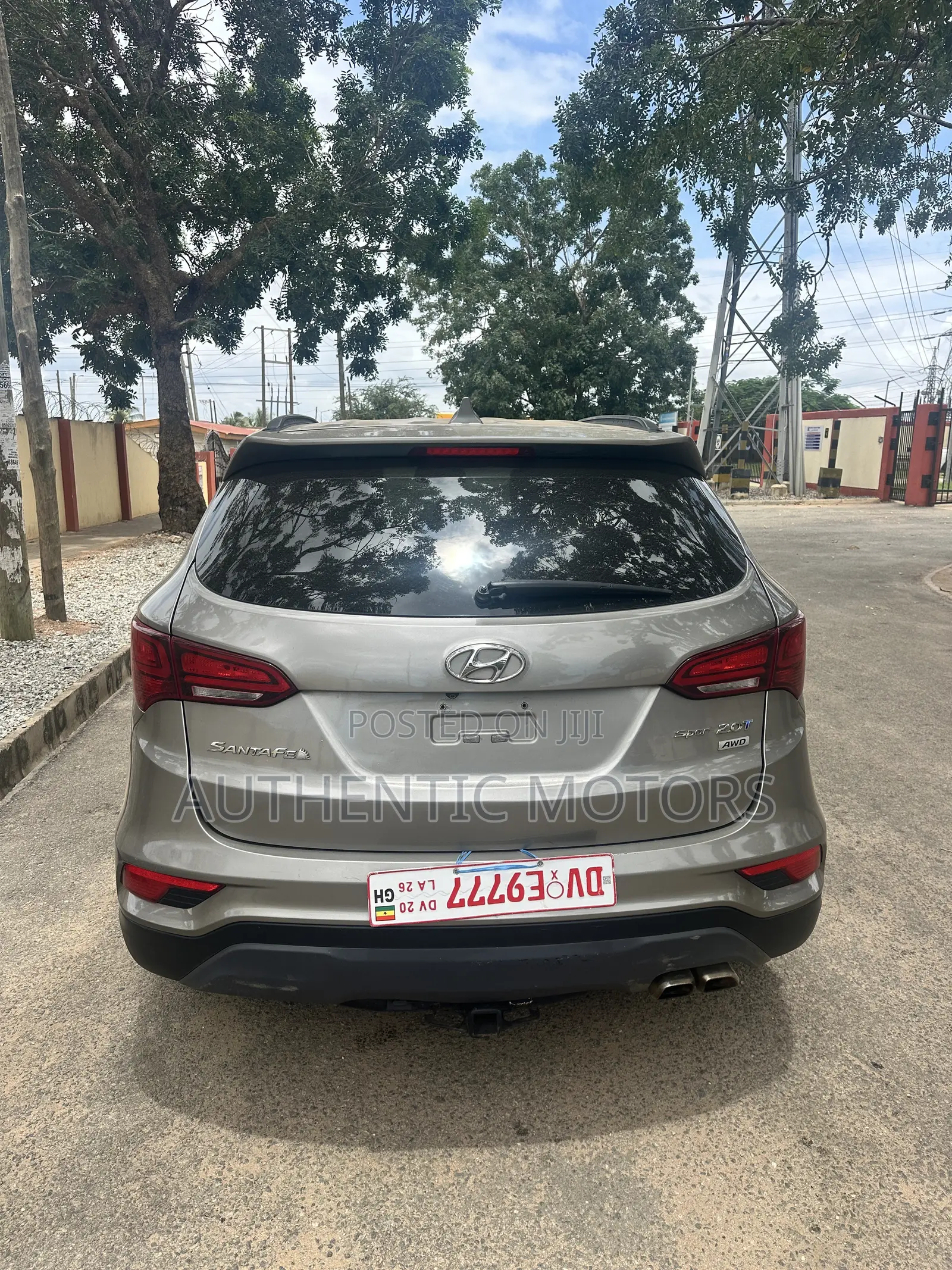 Hyundai Santa Fe 2018 Gray