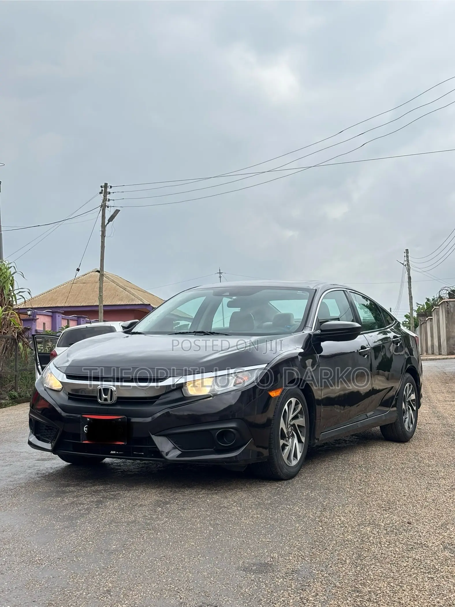 Honda Civic EX-L Sedan 2018 Black