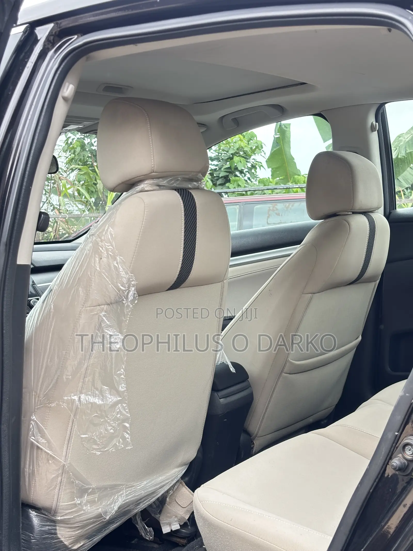 Honda Civic EX-L Sedan 2018 Black