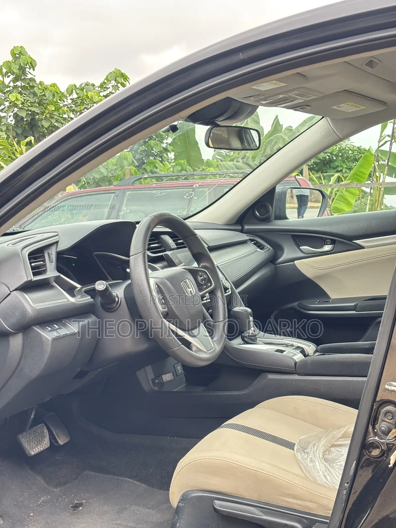 Honda Civic EX-L Sedan 2018 Black