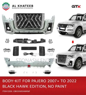Mitsubishi Pajero Black Hoack Body Kits