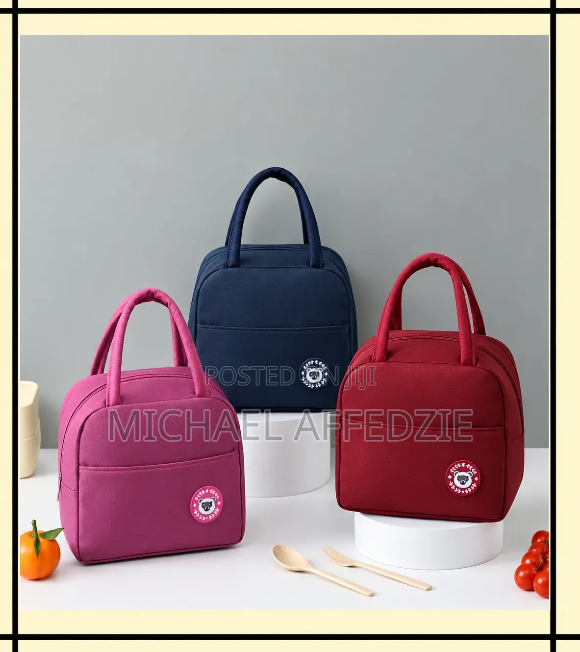 Insulated Lunch Bag – Stylish Thermal Food Tote