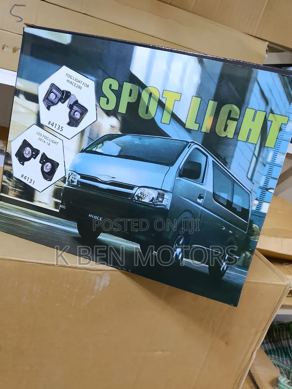 Toyota Hiace Spot Light 2014 to 2018