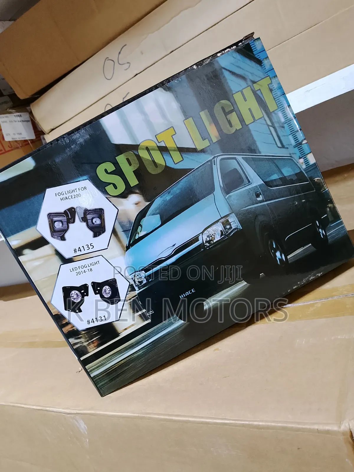 Toyota Hiace Spot Light 2014 to 2018