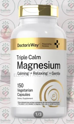 Magnesium 400mg,150caps With Citrate,Glycinate for Rest,Sleep Muscle
