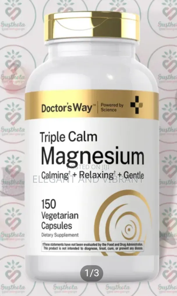 Magnesium 400mg,150caps With Citrate,Glycinate for Rest,Sleep Muscle