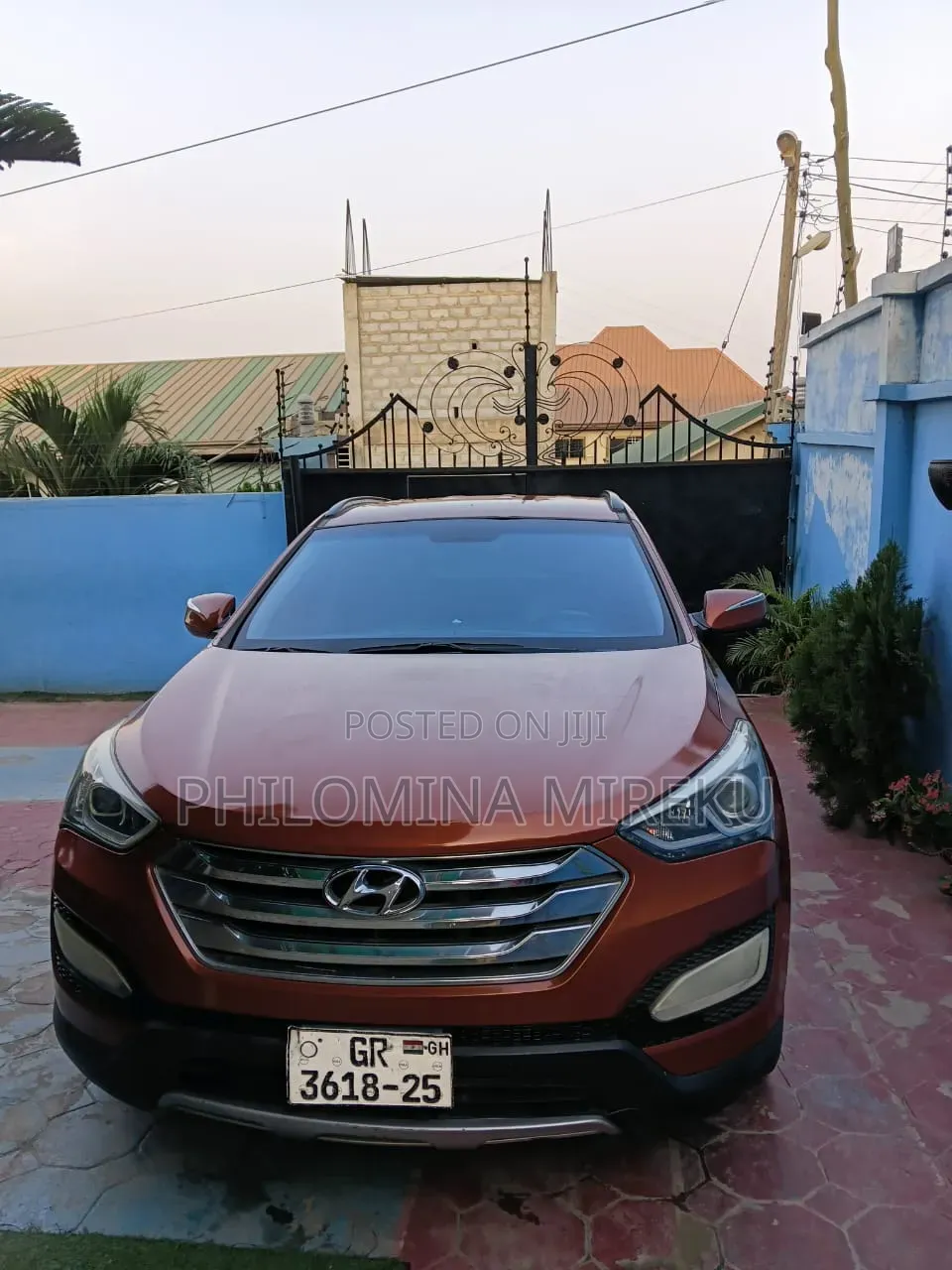 Hyundai Santa Fe 2013 Orange