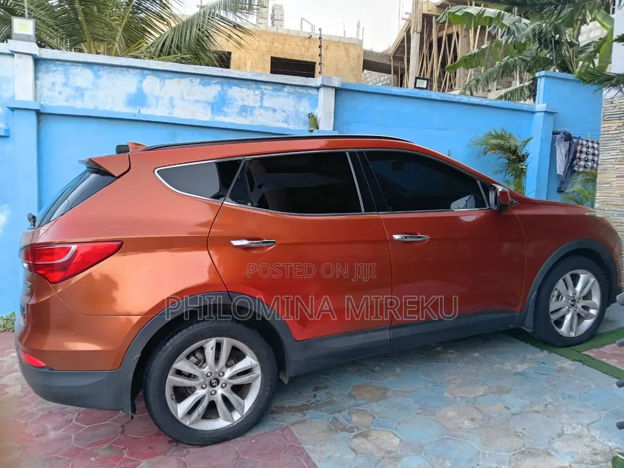 Hyundai Santa Fe 2013 Orange