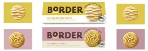 Border Lemon Drizzle Melts/Vinnesse Whirls 150g
