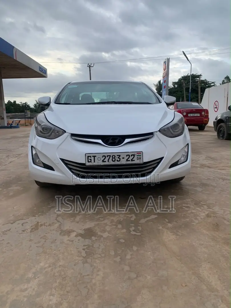 Hyundai Elantra Limited 4dr Sedan (1.8L 4cyl 6A) 2014 White