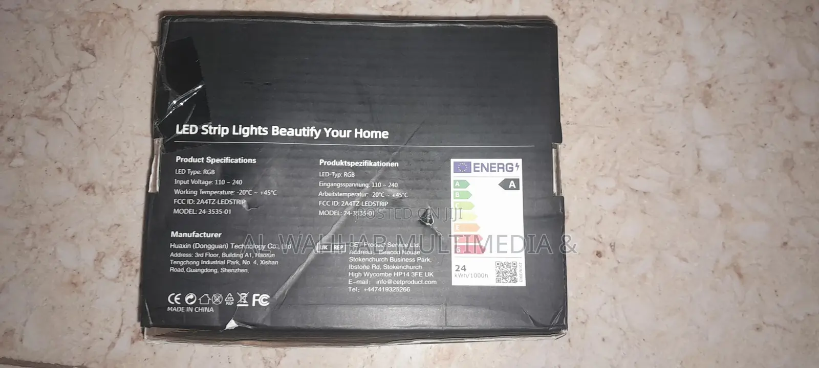 Addressable RGB Strip Light With App Control