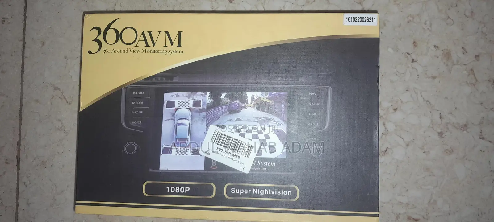 Universal Panoramic (360 Degree) Car Camera