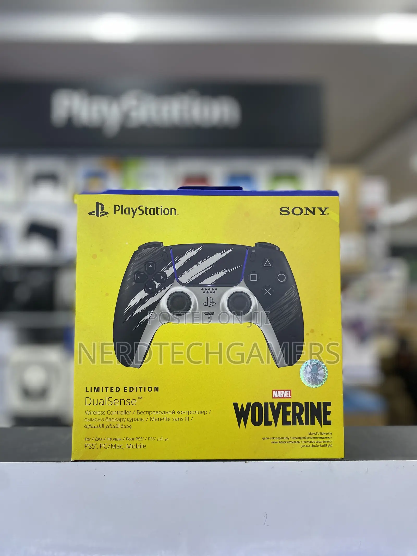 Dual Sense Controller Limited Edtion Wolvverine Ps5