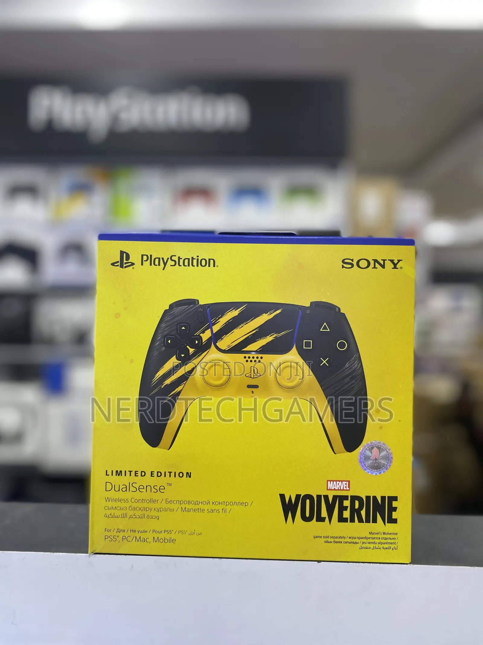 Dual Sense Controller Limited Edtion Wolvverine Ps5