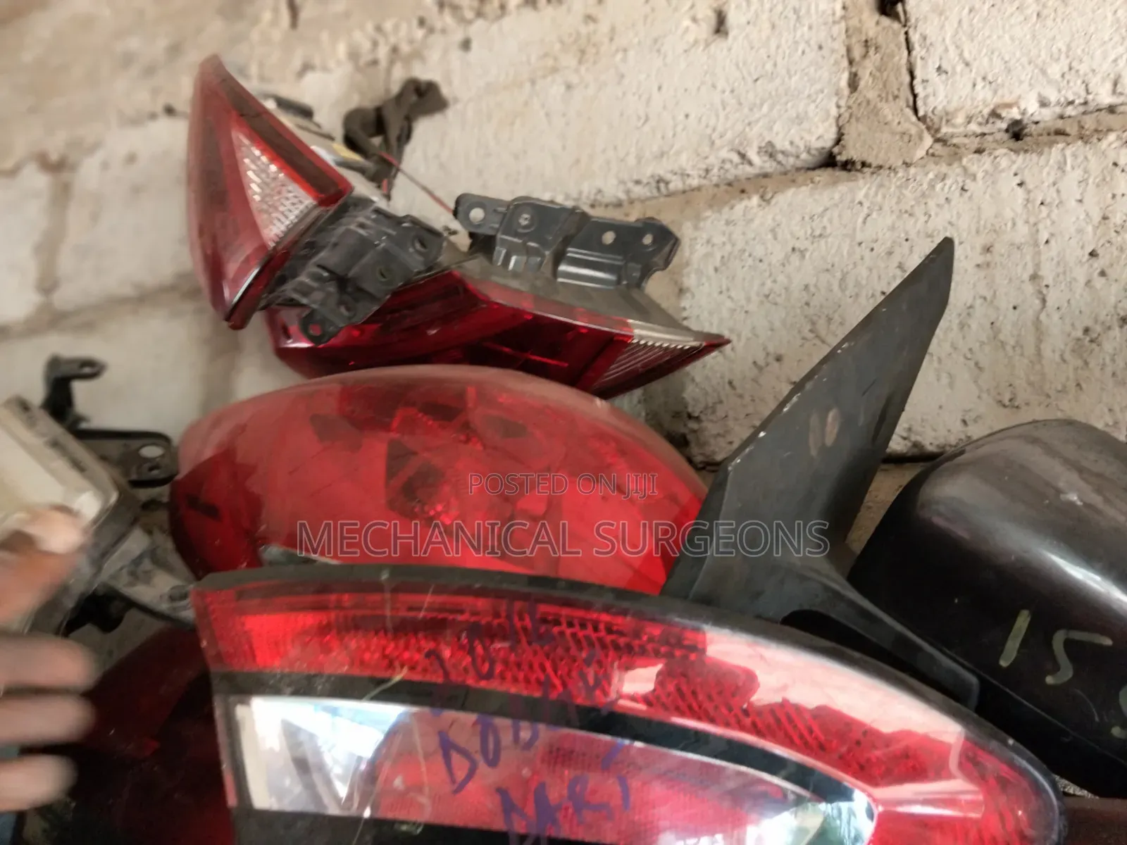 LED Tail Light Assembly for a 2013–2016 Dodge Dart.