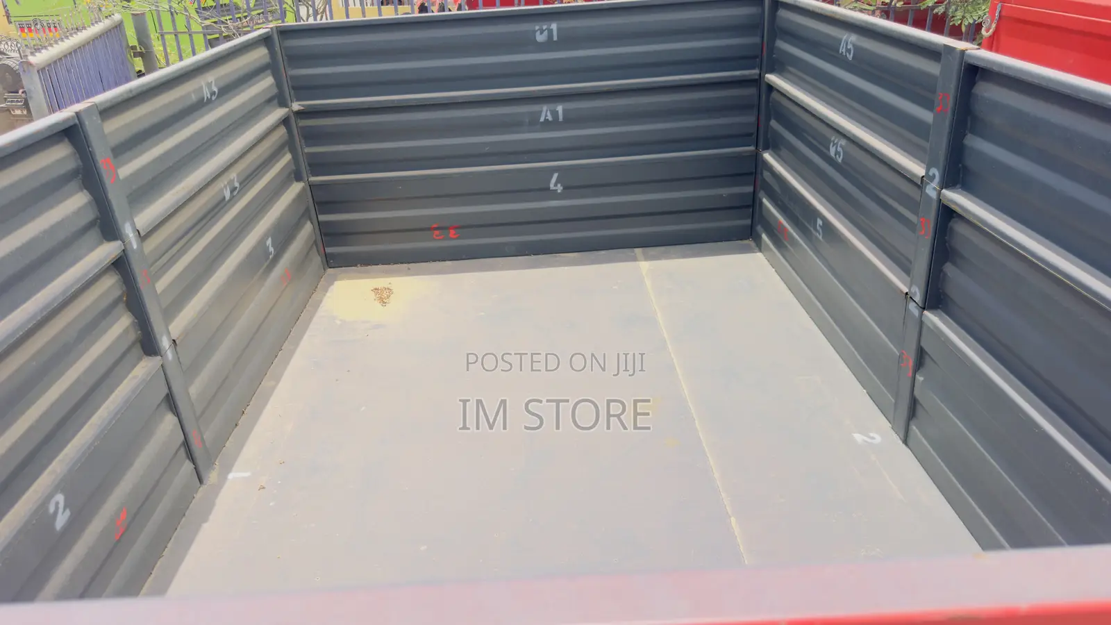 Heavy-Duty Agricultural Tipping Trailer for Sale in Ghana