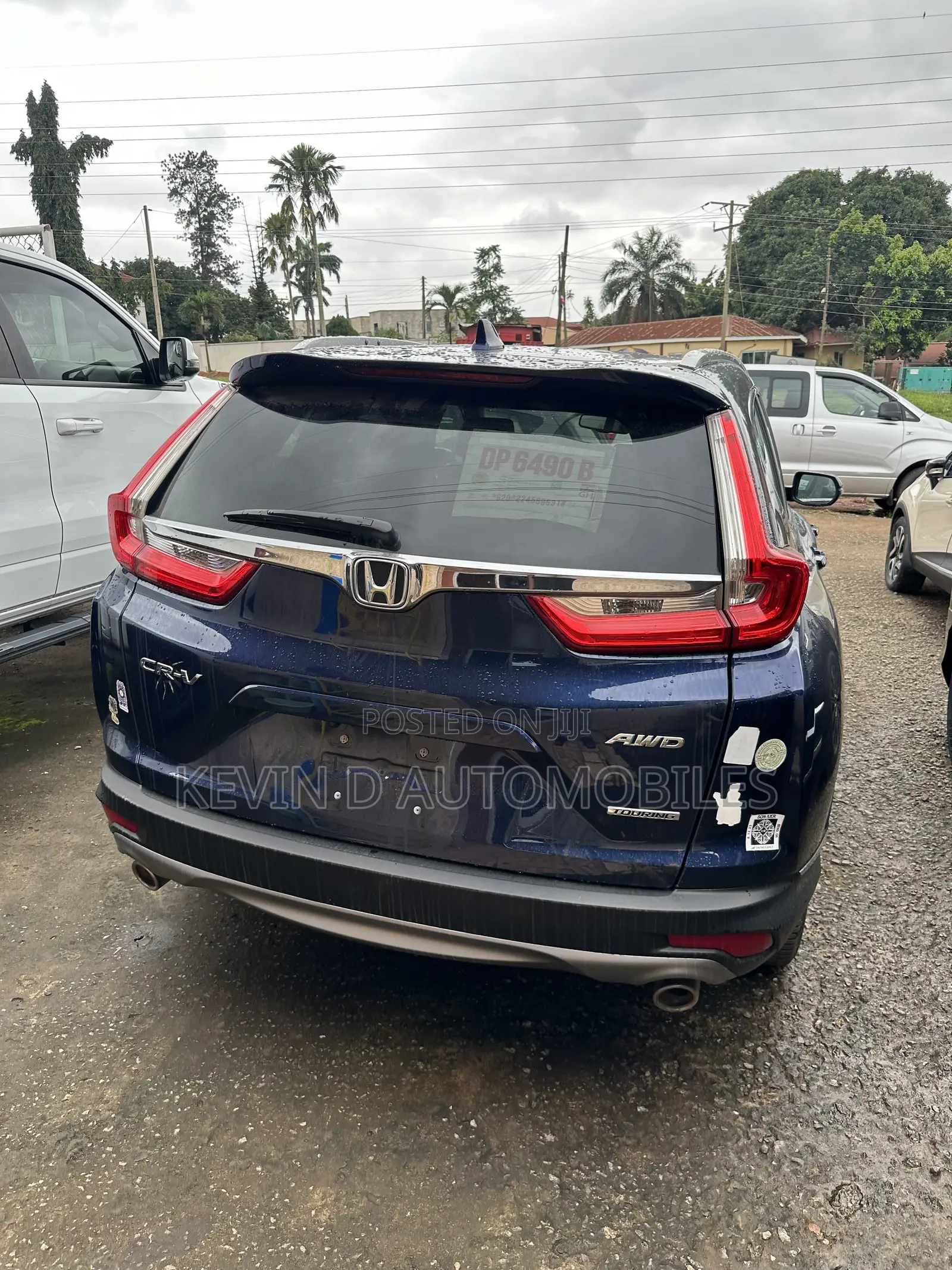 Honda CR-V Touring AWD 2018 Blue