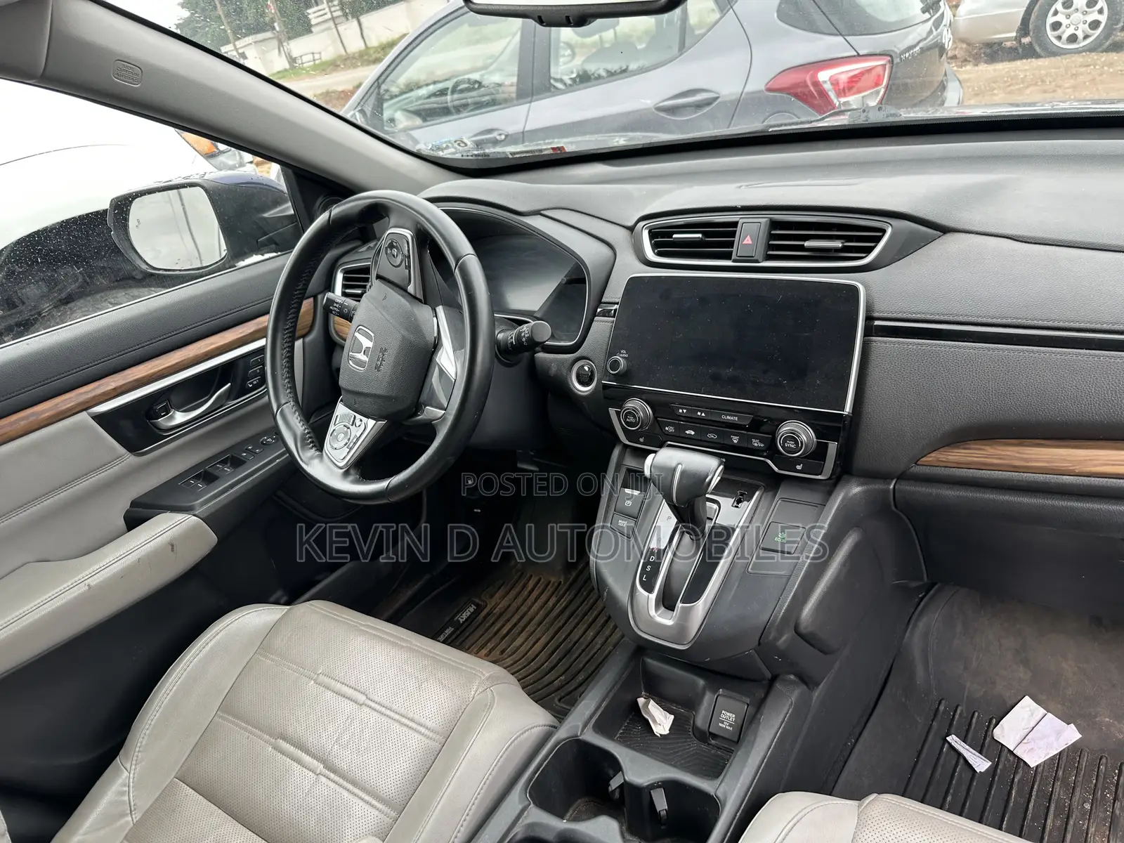 Honda CR-V Touring AWD 2018 Blue