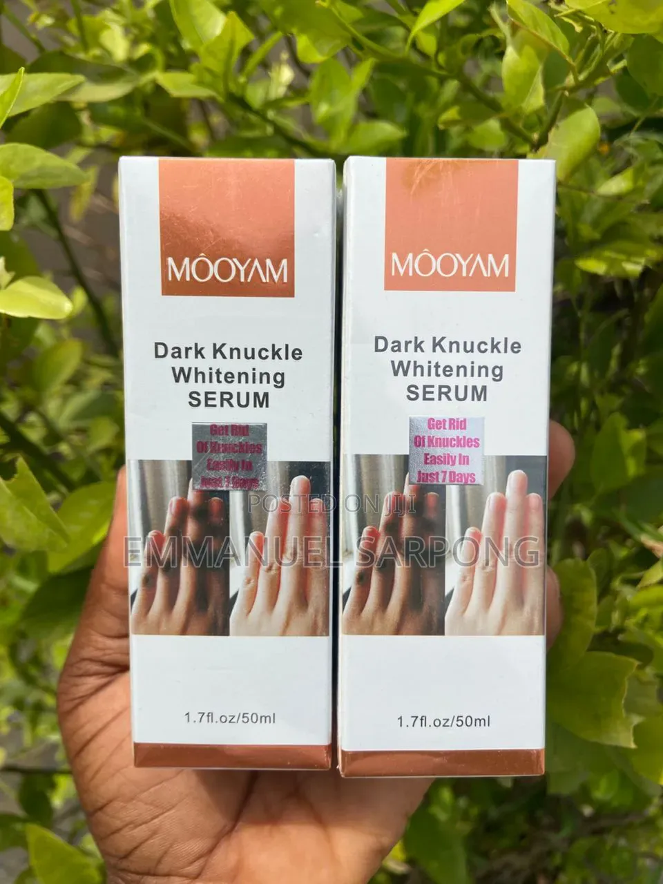 Mooyam Dark Knuckles Whitening Serum