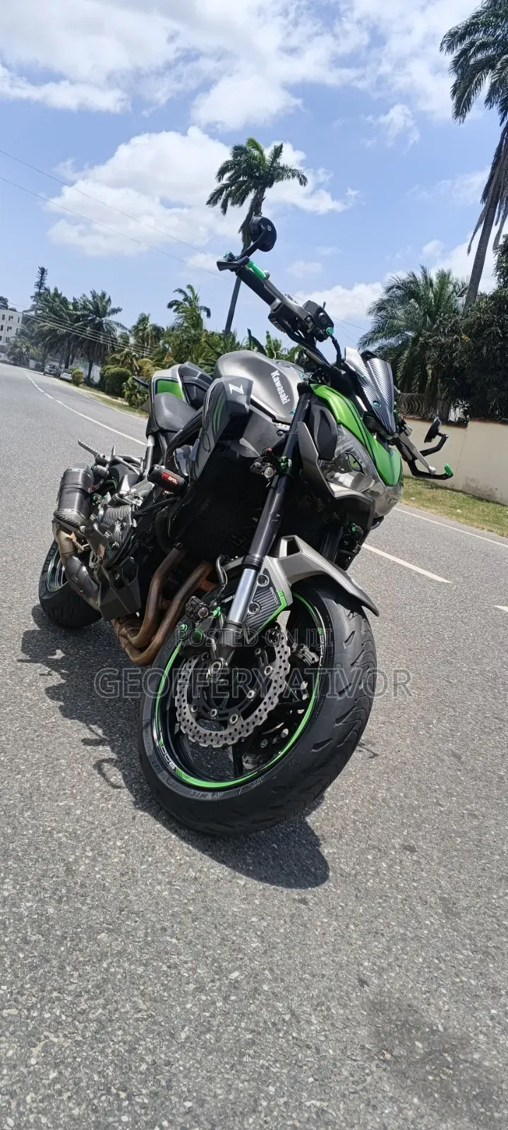 Kawasaki Z900 2019 Green