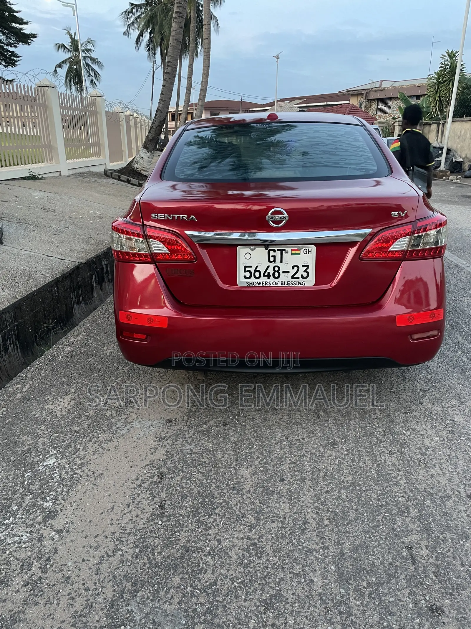 Nissan Sentra 2015 Red