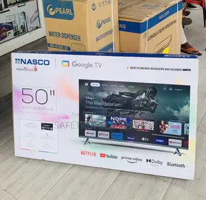 Order Lastest 50 Inch ~~ Nasco Smart Uhd Android Frameless Led TV
