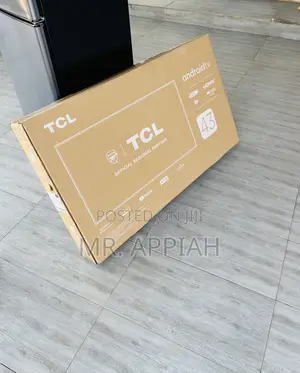 Super Classic TCL 43” Qled Smart Android Television(Black)