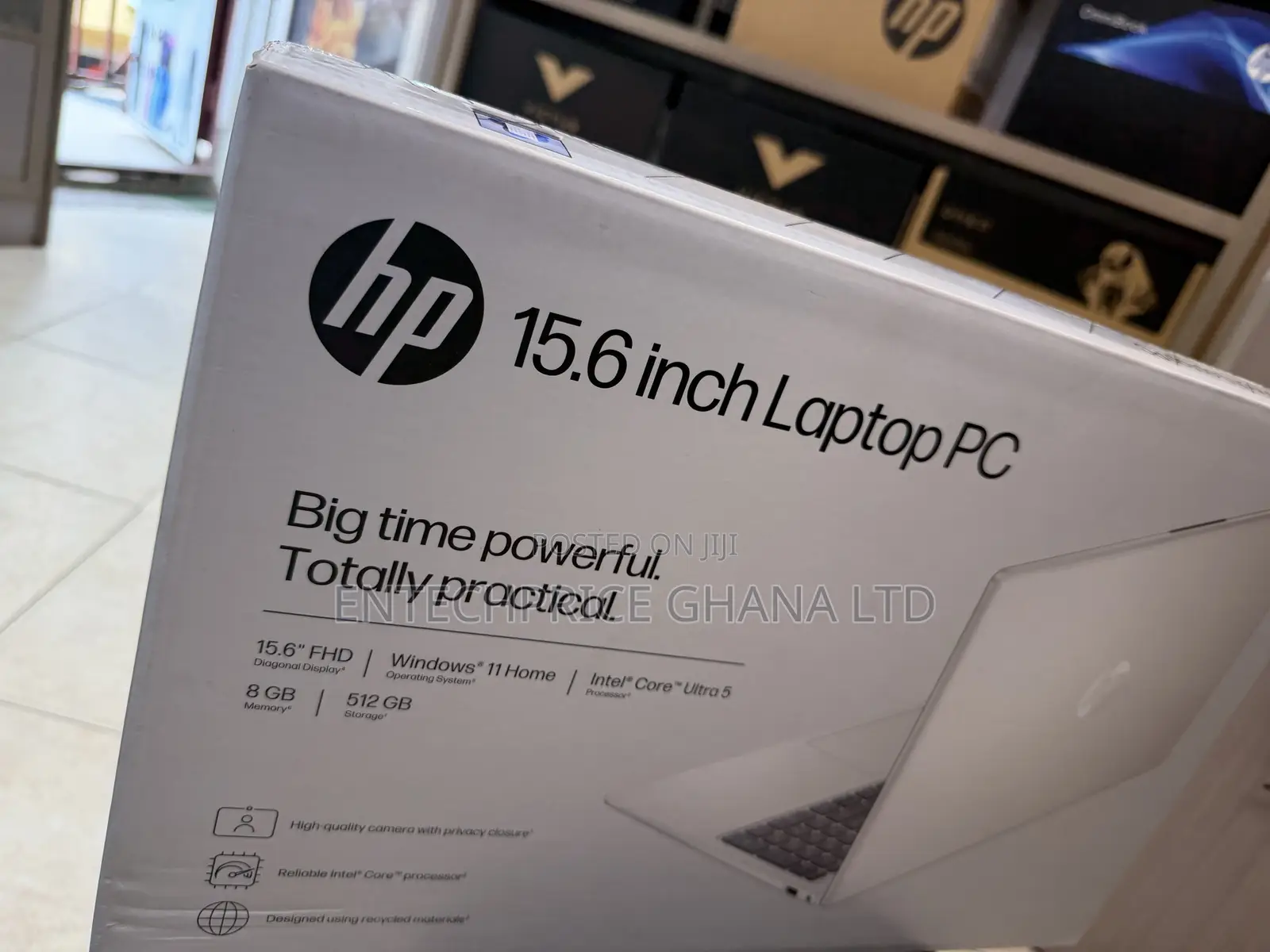 New Laptop HP 15-da3007nia 8GB Intel Core Ultra 5 SSD 512GB
