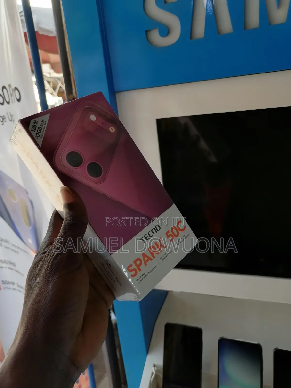 New Tecno Spark 50 128 GB Pink