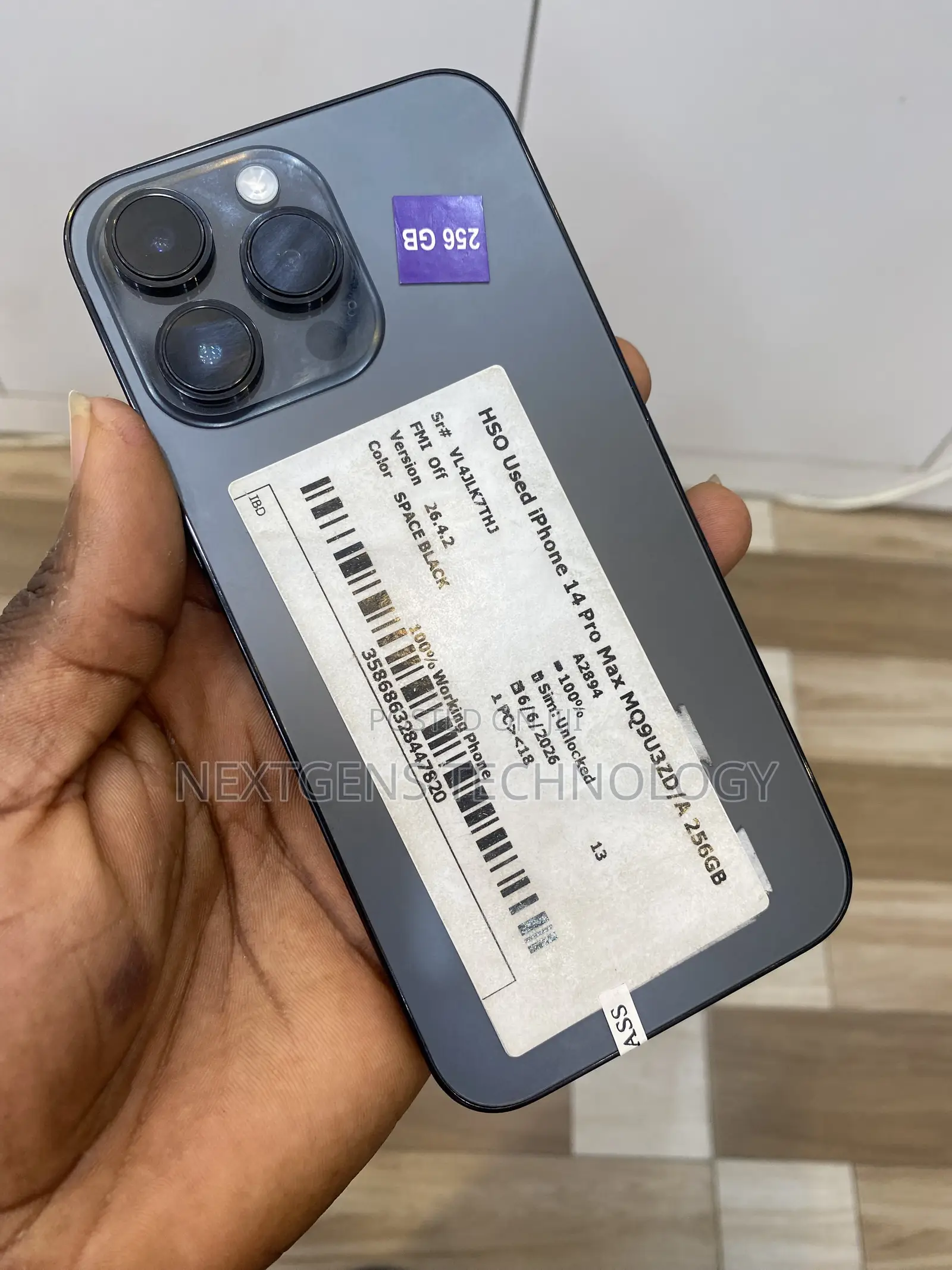 Apple iPhone 14 Pro Max 256 GB Black