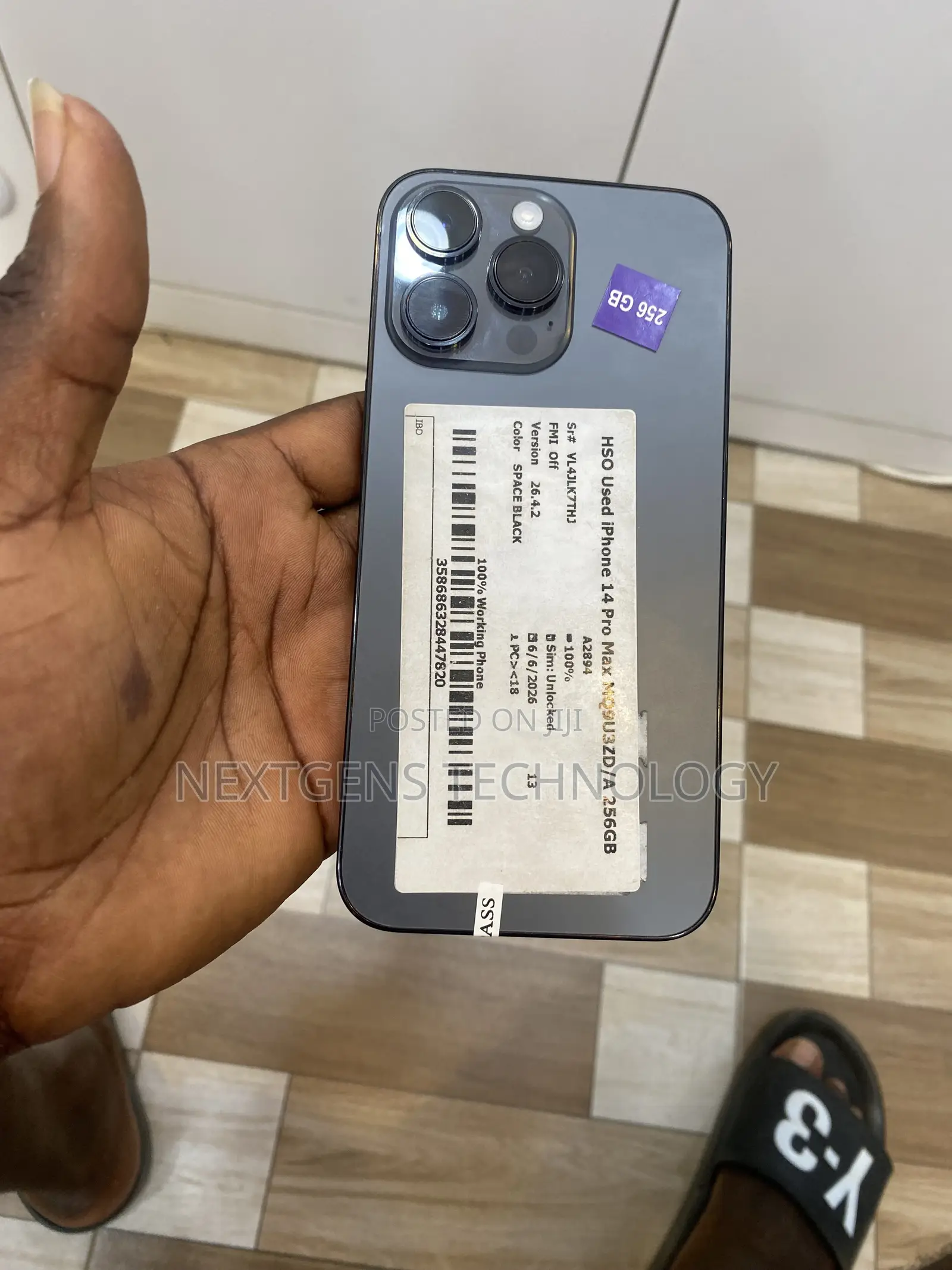 Apple iPhone 14 Pro Max 256 GB Black