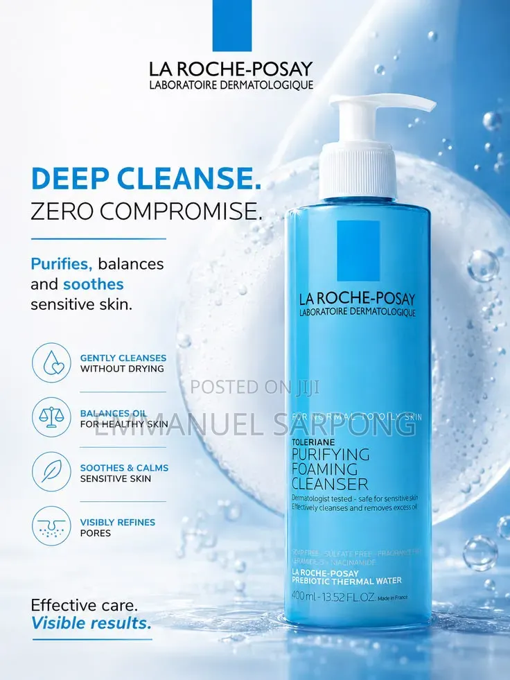La Roche-Posay Toleraine Purifying Foaming Face Cleanser