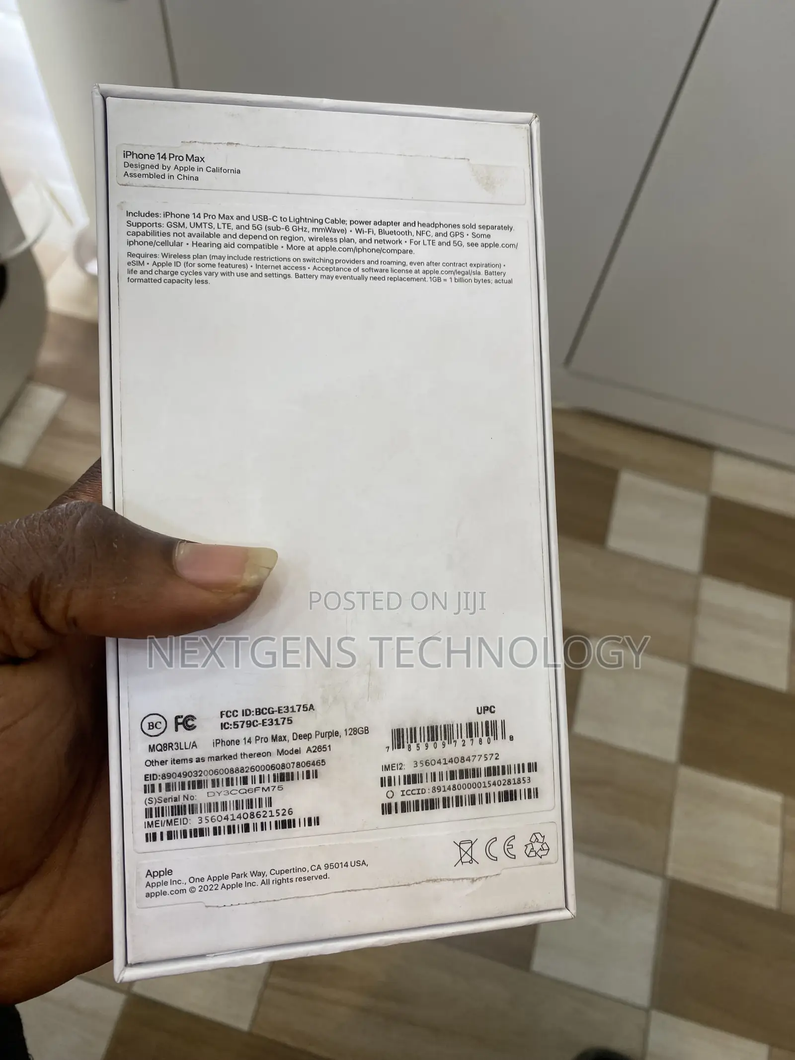 Apple iPhone 14 Pro Max 128 GB Purple