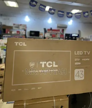 Extremely Affordable TCL 43” Smart Android TV(Black)Remote Control