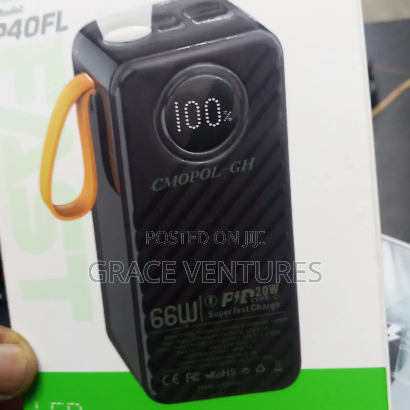 40000mah Fast Charging Powerbank (Dual USB Output).